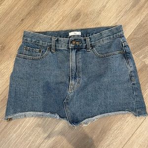 TNA DENIM MINI SKIRT